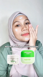 Reglow Day Cream Pelembab Kulit Wajah & Serum Whitening Menyamarkan Noda Bekas Jerawat Penghilang Flek Hitam Membandel Mencerahkan Kulit Wajah Kusam Penghilang Flek Hitam BPOM Original Mengencangkan Kerutan Wajah Anti Aging Serum Mengecilkan Pori -Pori