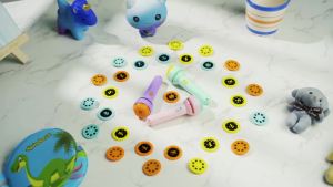 Flashlight Projector Torch Lamp Toy Early Education Cognition Before Bedtime Story Book Puzzle Toys Sleeping Story Book