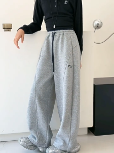 New Basic Baggy Pants For Kids Girl 7-15yrs Korean Sweat Pants Loose Pants Casual Pants OOTD For Kids Girl