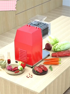 เครื่องหั่นไฟฟ้า หั่นเนื้อ รุ่น MC-RED กำลัง 300กก/ชม. มีใบมีดใหเลือก 7 ขนาด ศูนย์ไทย