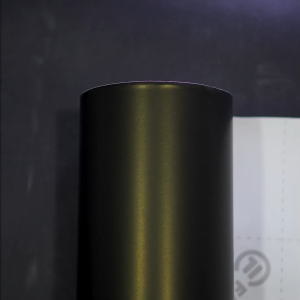 50Cm Sticker FANCHI UM745 UM-745 Ultra Matte Black Gold / Meter