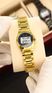 SKMEI 2334 Jam Tangan Wanita Kecil Digital Tali Stainless