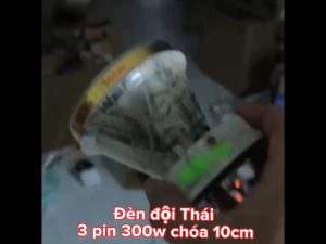 Đèn pin đội đầu siêu sáng thái kín nước 3 pin choá 10cm 3 chế độ 8806