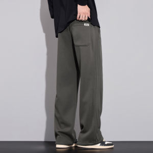 Loose Straight Leg Casual Trousers Mens Summer 2025 American Style Versatile Wide Leg Long Pants Spring Autumn New Fashion