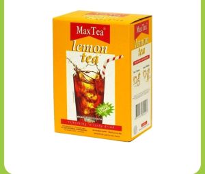 Maxtea Lemon tea boxs isi 5 sachet