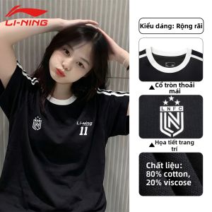 Li-Ning | Áo Thun Ngắn Tay Thể Thao Thông Gió Kháng Khuẩn