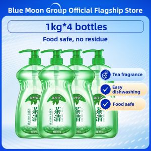 LANYUELIANG | Natural Tea Dishwashing Liquid 1kg No Residue Food Safe