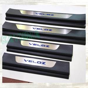Sillplate Samping Mobil Veloz 2022 Carbon Sill Plate Non Lampu