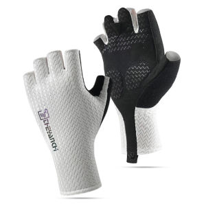 LOOGDEEL Summer Half Finger Cycling Bike Gloves Fitness Breathable Anti-Slip Bicycle Gloves For Men Women Shock Absorption