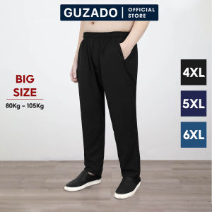Quần dài thể thao nam big size GUZADO MDC2208 chất liệu gió cao cấp form rộng thoải mái co giãn cực kì thích màu basic