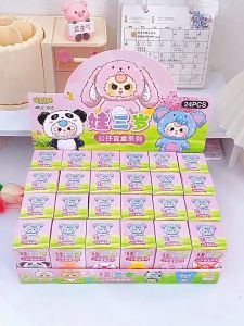 Zebina phụ kiện mặt dây chuyền bé búp bê ba tuổi đồ treo móc khóa hộp đồ chơi sưu tập Món quà sinh viên đồ chơi bất ngờ