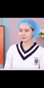 100 chiếc mũ trùm đầu y tế nón con sâu đội đầu dùng cho y tế SpaMũ đầu bếp mũ làm việc mũ chống bụi-HAUSE
