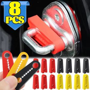 8PCS Car Door Lock Shock Absorber Buffer Damping Seal Shock Protector Car Door Latch Shock Absorption Cushion