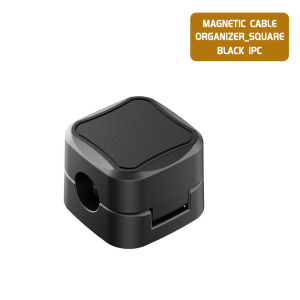 1/6/12pcs Magnetic Cable Clip Cable Holder Adhesive Wire Keeper Cord Cable Organizer Winder For Home Office Under Desk Clip
