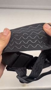 Elastic Adjustable Head Strap with Anti-Slide Glue action kamera mount Bracket untuk GoPro 12 BPRO 5