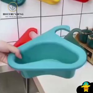 Khay Nhựa Tam Giác Đa Năng Lọc Rác Bồn Rửa Chén – Rổ Nhựa Đựng Giẻ Rửa Chén – Xà Phòng – Thực Phẩm Sơ Chế Nhựa Dày Loại 1 Trùm Sỉ Gia Thành