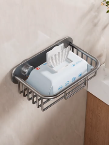YissTiee Bathroom Soap Box Toilet Soap Storage No Drilling Required Installation