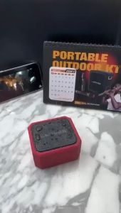 { NY ACC } Speaker Bluetooth Portable LENYES S105 Outdoor Wireless EXTRA BASS Wate