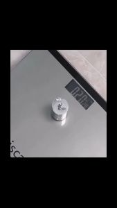 Digital LCD Electronic Tempered Glass Bathroom Weighing Scale High Precision Household Weight Scale Combining Contemporary Design