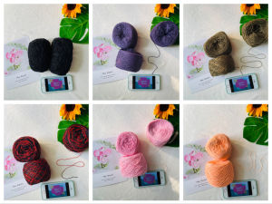 Yarn - Sợi Cotton Việt Nam 1mm (Sợi xe/se) | Cotton VN cuộn từ 90gram - 100gram (11.5k/cuộn)