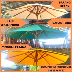 kain payung cafe tinggal pasang kain payung murah outdoor kain payung taman kain payung pantai tenda payung