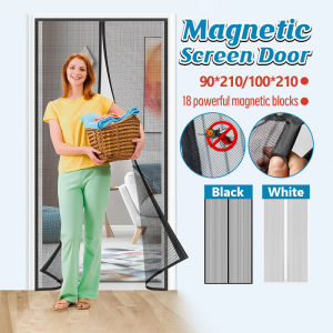 ม่านแม่เหล็กกันยุง ม่านกันยุงประตู ม่านตีนตุ๊กแก กันยุงกันแมลงได้ดี ติดตั้งง่าย ไม่ต้องเจาะผนัง