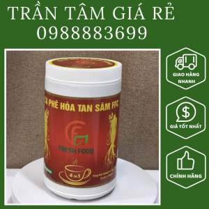 Cà Phê Fresh Food Hòa Tan Sâm FFC 4in1 – Cà Phê Hòa Tan Nhân Sâm