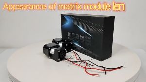【Lampu Mobil 1.5inch 45W】BILED 1.5 Inch Matrix MX15 Matrix X1 Mini Projector Flat-Cut Off
