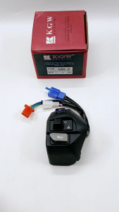 Holder Kiri AEROX (KAGAWA/KNZ) - L/H Saklar Lampu Knop Tombol Dim Riting Klakson Matic YAMAHA AEROX