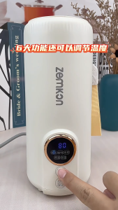 SG【ReadyStock】Zemkon Electric Kettle DualVoltageSupport PortableDesign SelfCleaningMode EcoFriendlyBuild OverheatProtection