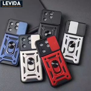 Case Infinix Hot 40 Infinix Hot 40 Pro Case Robot Slide Kamera Protect Ringstand