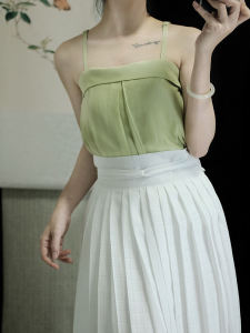 Bộ Đồ Hanfu Phong Cách Bắc Tống Dành Cho Nữ Thiết Kế Mới Mùa Xuân 2023 Áo Vest Mỏng Áo Ngực Hanfu Phong Cách Trung Hoa Cổ Điển Áo Vest Hanfu Phong Cách Mới