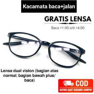 Kacamata Baca Jalan kacamata progresif Kriptok Ajaib Auto Focus- Lentur ringan kuat