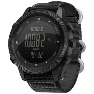 NORTH EDGE | Đồng Hồ Thể Thao Kỹ Thuật Số Nam NORTH EDGE APACHE-46 Chạy Bộ Ngoài Trời Bơi Lội Đo Độ Cao Đo Áp Suất Khí Quyển La Bàn Dây Đeo Nylon Chống Nước 5ATM