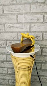 Sandal Wanita Pita/ Sandal KS kayu/ Balik Indonesia