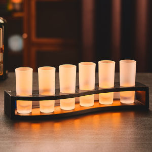 Bamboo Creative Bar Glass Shooter Tumbler Cup