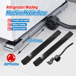 Washing Machine Base With 360 Wheels Fridge Base Furniture Mover Washing Machine Stand Refrigerator Stand Furniture Moving Tool Heavy Stuff Lifter