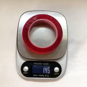 Đỏ 5M 1 Cuộn băng keo nano 2 mặt siêu dính trong suốt đa năng 3M dầy 1mm rộng 3cm - dài 5 mét - Shop Út Lớn