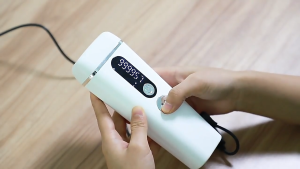 IPL Thiết bị tẩy lông vĩnh viễn tại nhà không đau Máy cạo lông tia laser