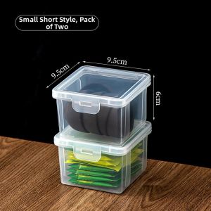 WODEBAIHUI | Dust-Proof Large Capacity Tea Ware Storage Box with Lid
