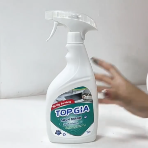 Xịt Tẩy Đa Năng 500ml TOPGIA Tẩy Dầu Mỡ Tẩy Ố Vàng Sạch Mọi Vết Bẩn Công Nghệ Ion Từ Trường
