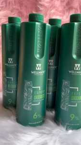 Oxy trợ nhuộm Wellmate 3% (1000ml) mùi thơm dễ chịu bảo vệ tóc tối ưu giữ màu nhuộm lâu phai