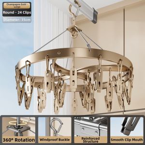 Multi-Clip Socks Underwear Hanger