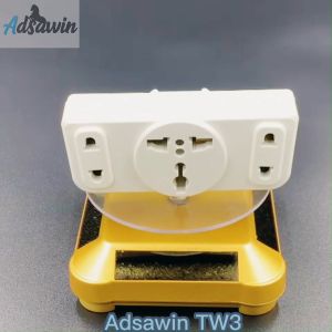 Ổ CẮM THÁI LAN ADSAWIN CHUYỂN ĐỔI CÁC LOẠI CHÂN VÀ CHIA 3 Ổ- AW3A