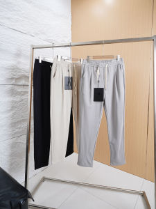 Strongly Recommended Mens Elastic Waist Comfortable Straight Leg Breathable Casual Pants Spring Summer New Arrival Youth Trend