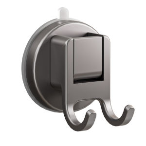 ตู้เสื้อผ้าแบบพกพา 2 กิ๊บติดผนัง ตู้เสื้อผ้าแบบแขวนได้หลายช่องสำหรับห้องน้ำและครัว ติดได้ด้วยแรงดูด ไม่ต้องเจาะรู