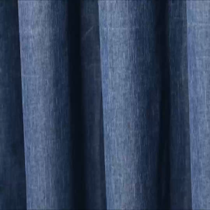 ew 100% Blackout Luxury Long Double Curtains For Bedroom Balcony For Sale