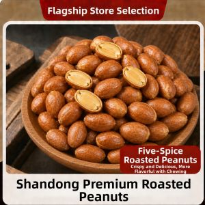 FANZUZHEN | Five Spice Roasted Oil Free Garlic Peanuts 5 Kg