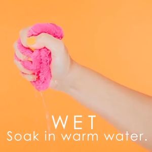 MakeUp Eraser Polka Dot Makeup Remover - Erase all makeup with JUST WATER (even waterproof)