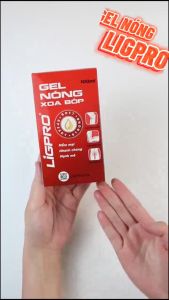 Gel nóng xoa bóp LIGPRO 100ml Dầu xoa bóp thảo dược thiên nhiên Thiết kế con lăn massasge